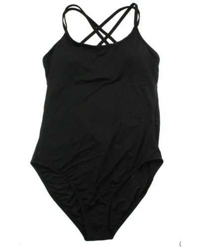 Carve Designs Lined Double Strap One-piece Swimsuit - Black