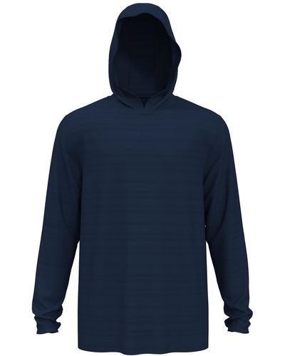 PGA TOUR Striped Long-sleeve Sweatshirt - Gray