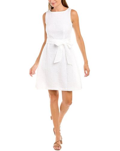 Anne Klein A-line Dress - White