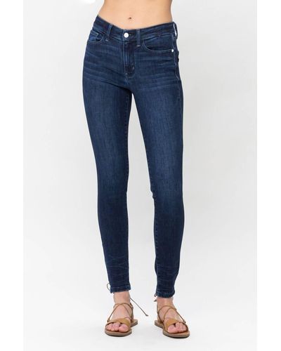 Judy Blue Mid-rise Skinny Jeans - Blue