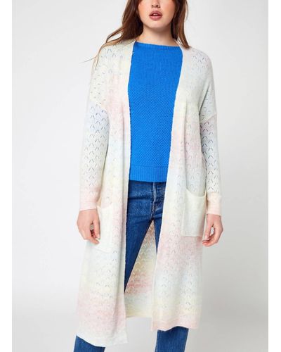 FRNCH Limonette Knitted Cardigan - Blue