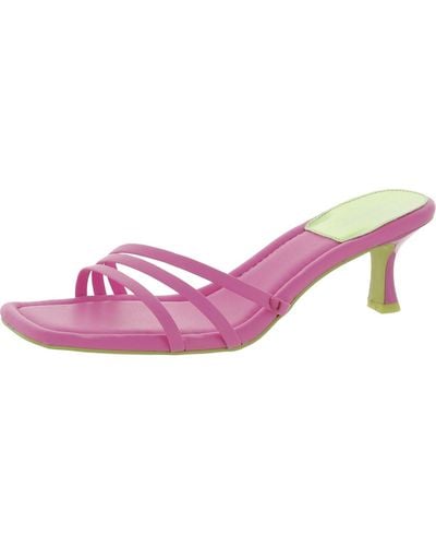 Circus by Sam Edelman Cecily Open Toe Strappy Heels - Pink