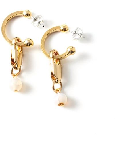 Anne-Marie Chagnon Havane Earrings - Metallic