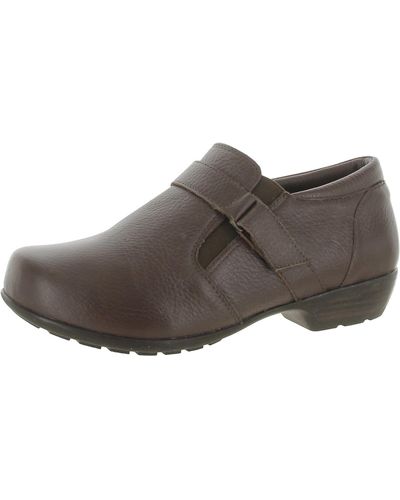 Ros Hommerson Eliot Leather Slip On Loafers - Brown