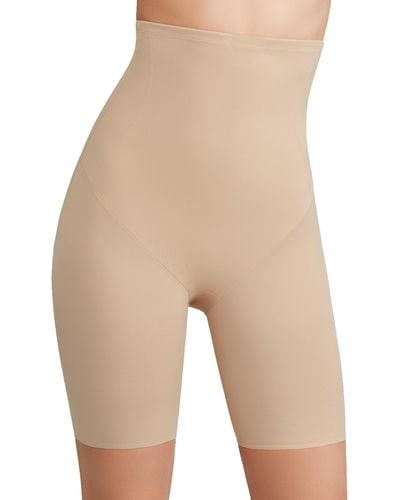 Tc Fine Intimates Extra-firm Control High-waist Thigh Slimmer - Natural