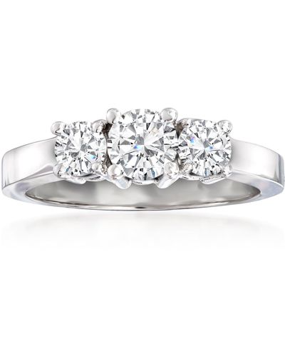 Ross-Simons Diamond 3-stone Ring - White
