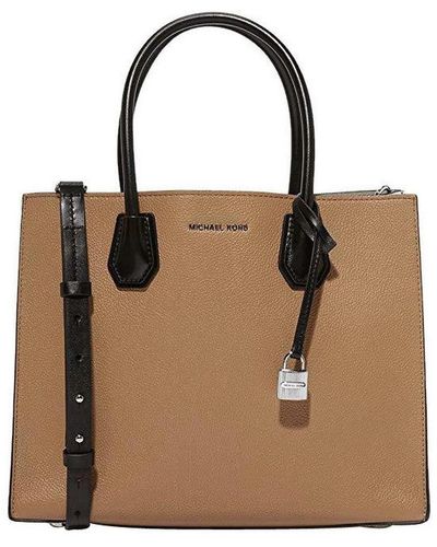 Michael Kors Women's Large Mercer Convertible Tote Oyster 30F6GM9T3L