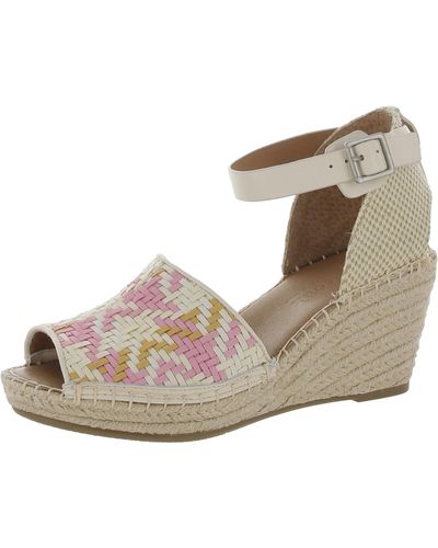 Gentle Souls Charli Casual Woven Espadrilles - Natural
