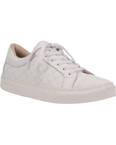 Dingo Valley Leather Lifestyle Casual And Fashion Sneakers - White
