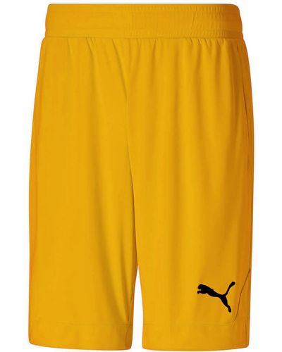PUMA Basketball Workout Shorts - Yellow