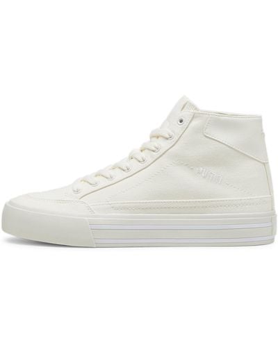 PUMA Court Classic Vulc Mid Sneakers - White