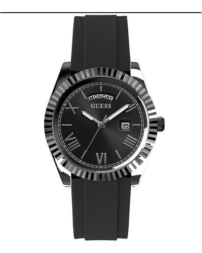 Guess Classic Dial Watch - Black