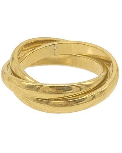 Adornia Interlocking Rings Gold - Yellow