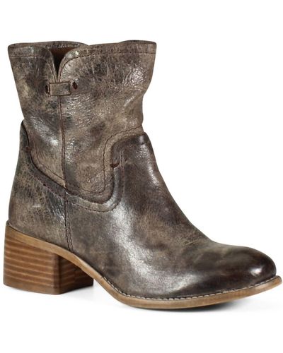 Diba True West Haven Vintage Leather Boots - Brown