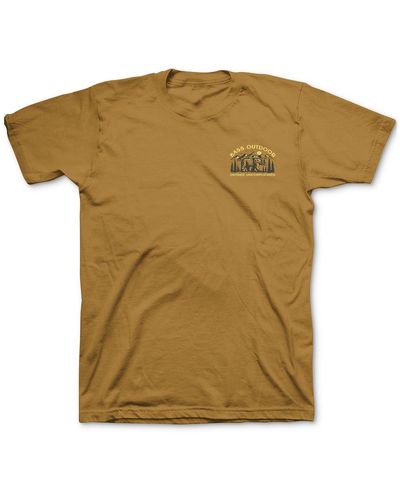 BASS OUTDOOR Cotton Logo Graphic T-shirt - Green