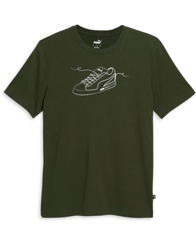 PUMA Sneaker Outline Tee - Green