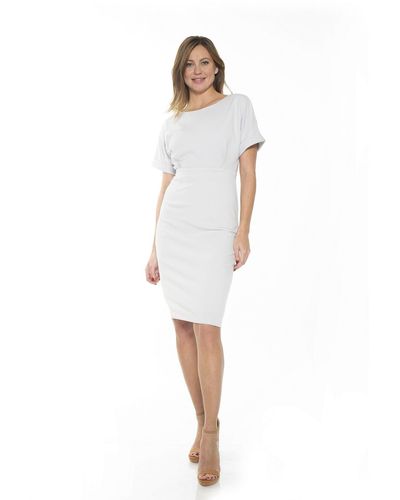 Alexia Admor Jacqueline Midi Dress - White
