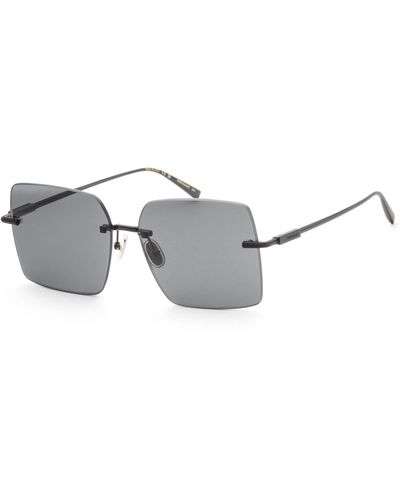 Ferragamo Ferragamo 60mm Sunglasses Sf311s-002 - Metallic