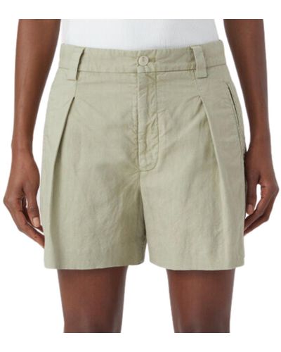 Closed Idabel Linen Cotton Shorts - Natural