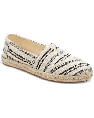 TOMS Alpargata Rope Canvas Lifestyle Loafers - White