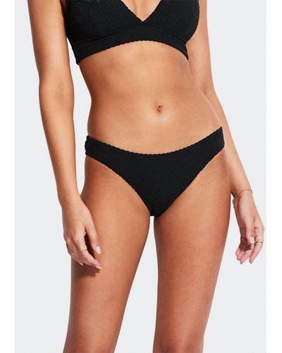 Seafolly Riviera Hipster Bikini Bottom - Black