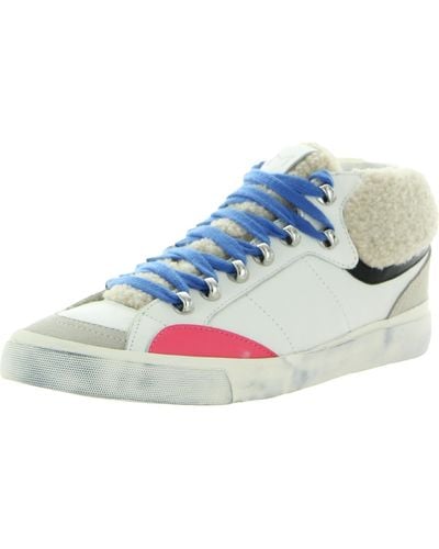 Marc Fisher Mlmerin Lifestyle Fashion Casual And Fashion Sneakers - Blue