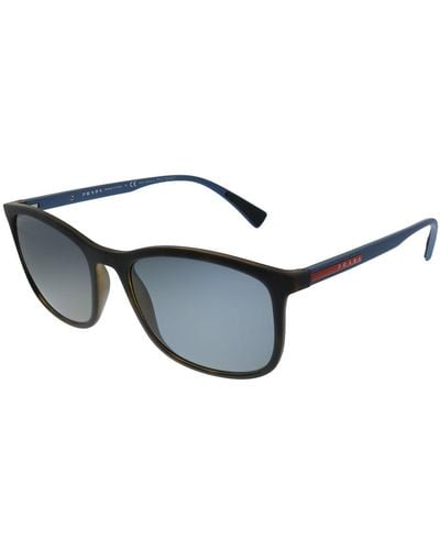 Prada Linea Rossa Lifestyle Ps 01ts U61144 Rectangle Sunglasses - Multicolor