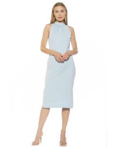 Alexia Admor Mila Sleeveless Dress - Blue