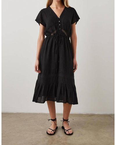 Rails Kiki Lace Detail Dress - Black