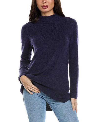 Eileen Fisher Turtleneck Tunic - Blue