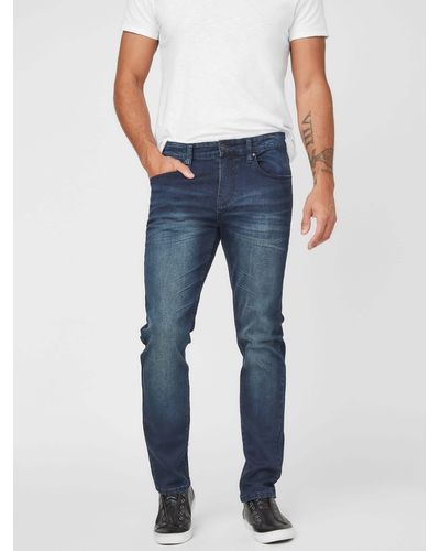 Guess Factory Scotch Skinny Jeans - Blue