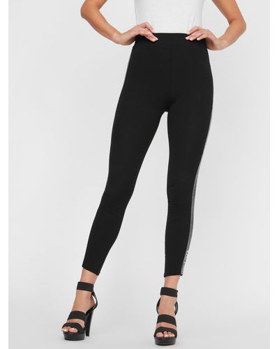 Black Guess Factory Pants for Women