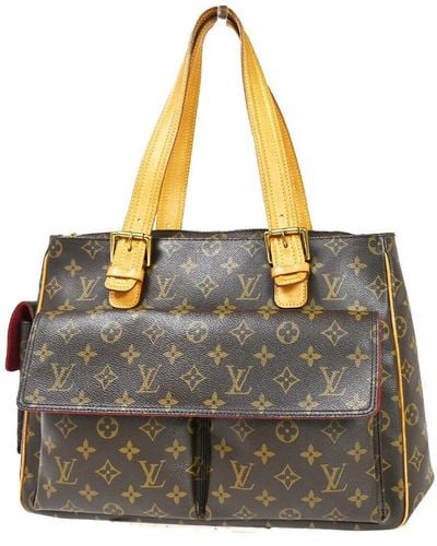 Louis Vuitton Multipli Cité Canvas Shoulder Bag (pre-owned) - Metallic
