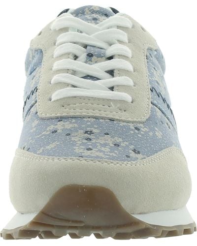 FatFace Georgia Floral Floral Lace Up Casual And Fashion Sneakers - Gray