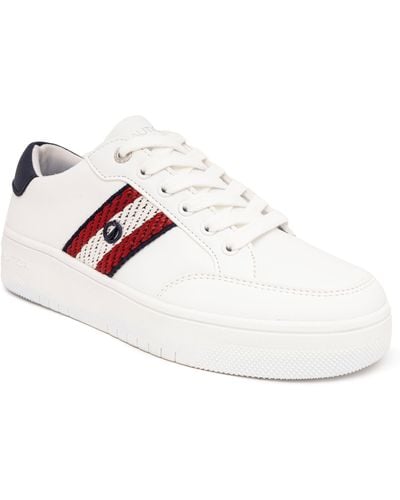 Nautica J-class Lace-up Sneaker - White