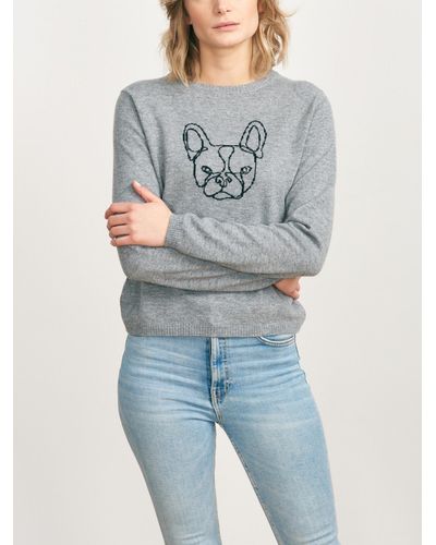 Jumper 1234 Frenchie Crew Neck Tee - Blue