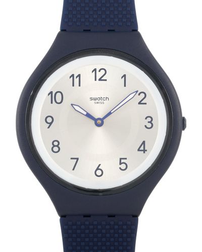 Swatch Big Skinnight Denim Watch Svun101 - Blue