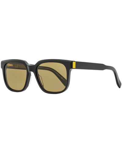 Dunhill Rectangular Sunglasses Du0002s Black/gold 54mm