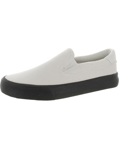 Lugz Slip On Flat Loafers - White