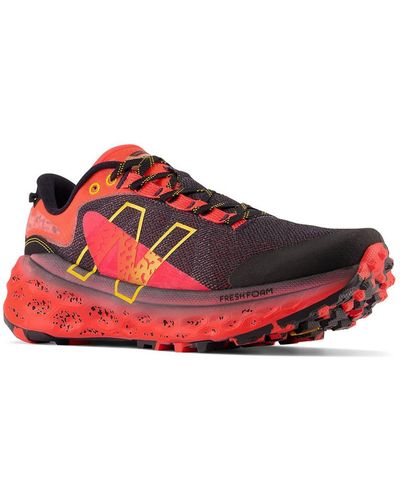 New Balance Fresh Foam X More Trail V2 Fitness Lifestyle Running & Training Shoes - Red
