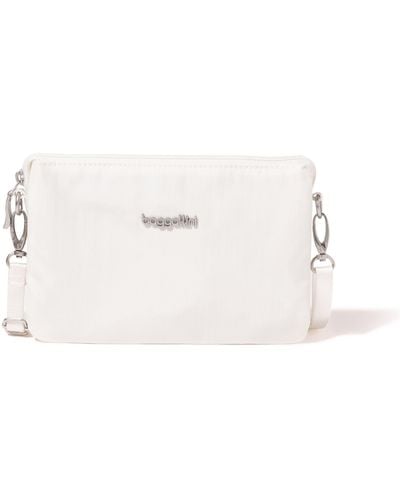 Baggallini The Only Mini Bag Crossbody Bag - White