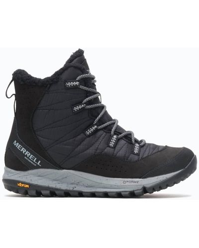Merrell Antora Waterproof Sneaker Boot - Black