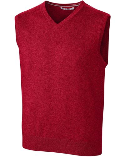 Cutter & Buck Lakemont Sweater Vest - Red