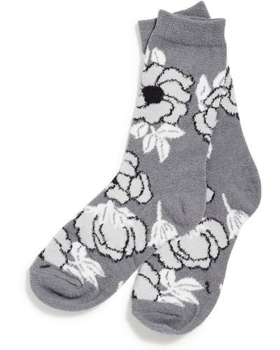 Vera Bradley Factory Style Cozy Socks - Gray