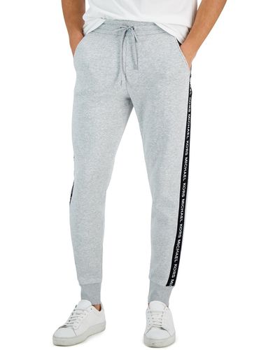 Michael Kors Fleece Logo jogger Pants - Blue