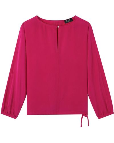 A.P.C. Marion Blouse - Red