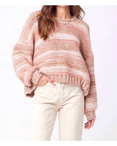 Saltwater Luxe Kalvin Sweater - Pink