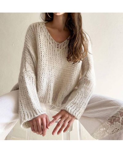 Debbie Katz Lula Sweater - Gray
