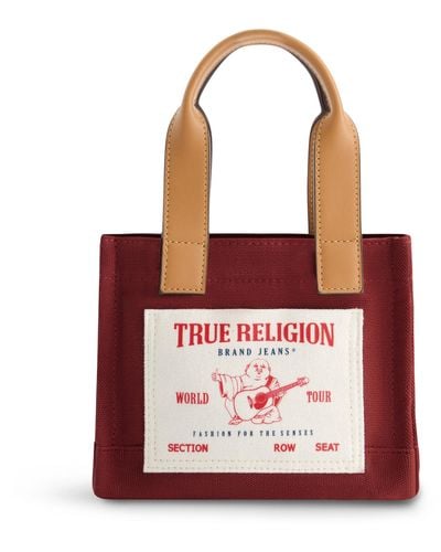 True Religion Mini Tote - Red