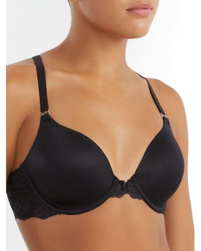 Maidenform One Fab Fit Extra Coverage T-back T-shirt Bra - Black